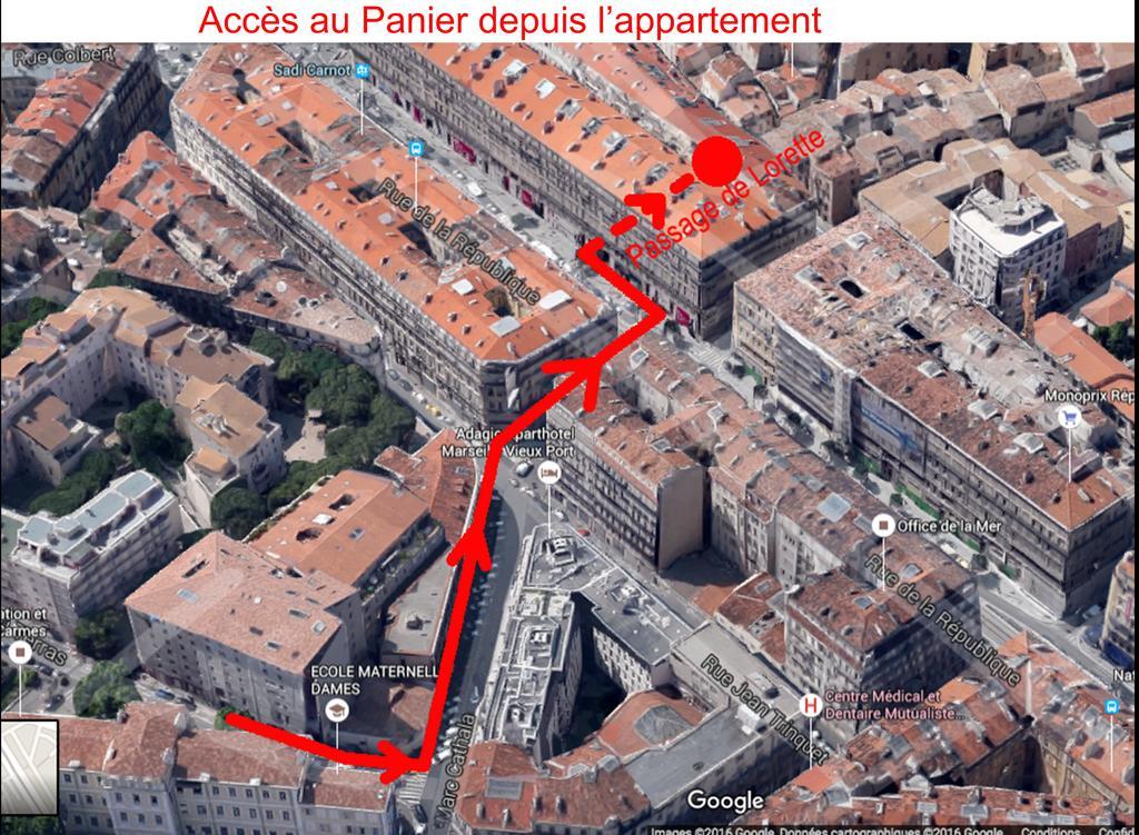 La Butte Des Carmes - 3Mn Du Panier Apartamento Marselha Exterior foto
