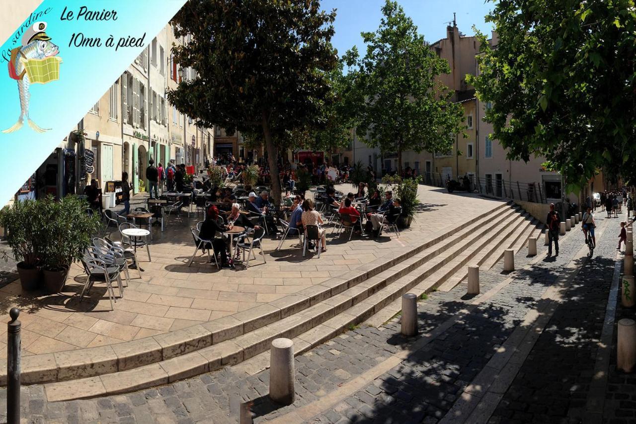 La Butte Des Carmes - 3Mn Du Panier Apartamento Marselha Exterior foto
